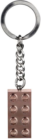 2x4 Rose Gold Keyring