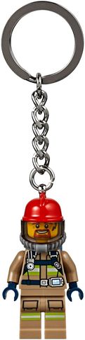 City Firefighter Key Chain