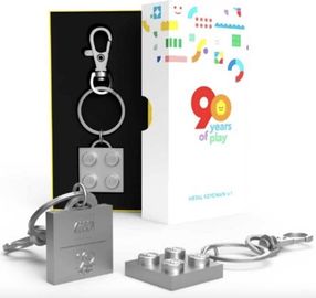 Silver Metal Key Chain, 90 years of play