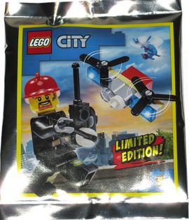 Fireman and Drone