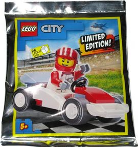 Go-Kart and Driver