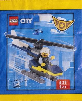 Policeman with Helicopter