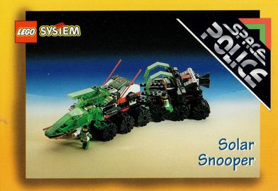 Card Solar Snooper - Lego Builders Club