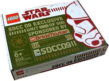 Mini Republic Dropship Mini AT-TE Brickmaster Pack (SDCC 2009 Exclusive)