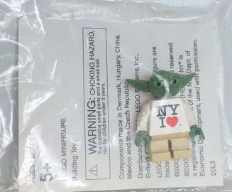 Yoda Minifig, NY I Heart Torso