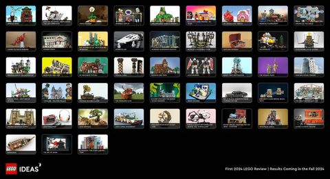 48 Projects To Reach LEGO Ideas Review Stage
