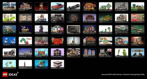 49 Projects To Reach Second LEGO Ideas Review Stage!
