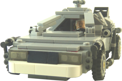 The DeLorean Time Machine (21103)