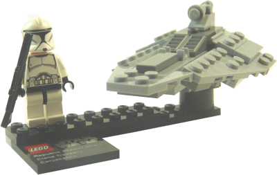 Republic Assault Ship & Coruscant (75007)