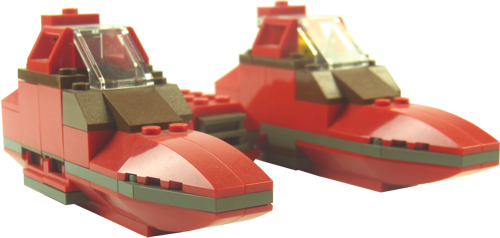 Twin-Pod Cloud Car (7119)