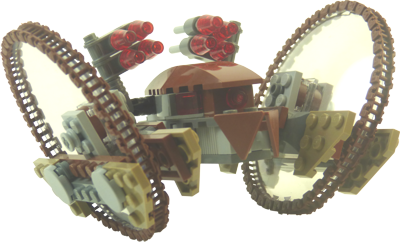 Hailfire Droid & Spider Droid (7670)