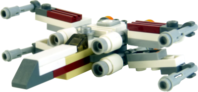 X-wing Starfighter & Yavin 4